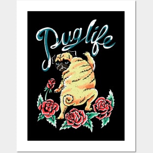 Puglife Tattoo Posters and Art